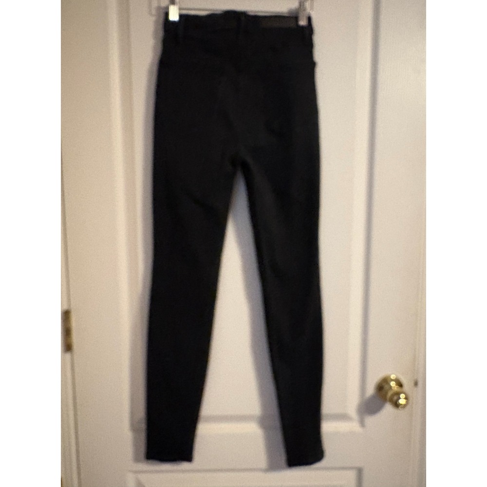 GRLFRND Kendall High Rise Skinny Jeans Dark Star Vintage Black Size‎ 25 Basic